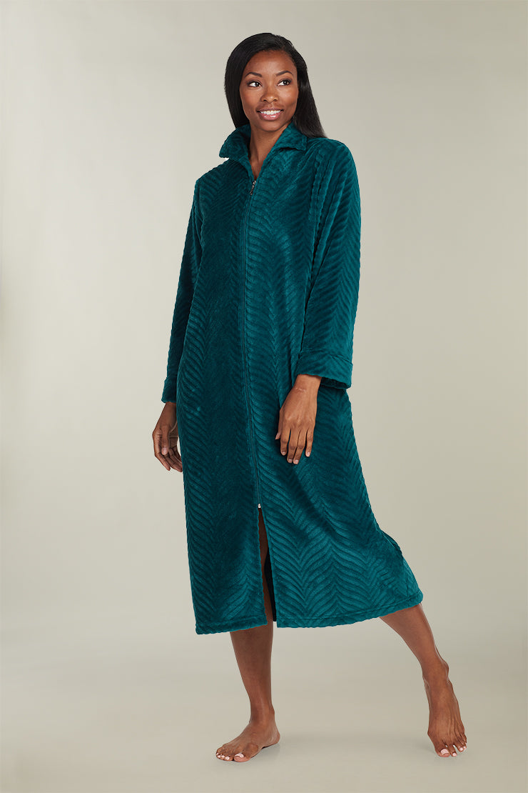Fleece Long Robe Clearance only – Miss Elaine Store