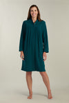 Brushed Back Terry Knit Robe - Short Robe/Long Sleeves | Clearance only