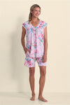 Sofiknit Cap Sleeves Pajama Set
