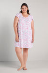 Silkyknit Short Nightgown