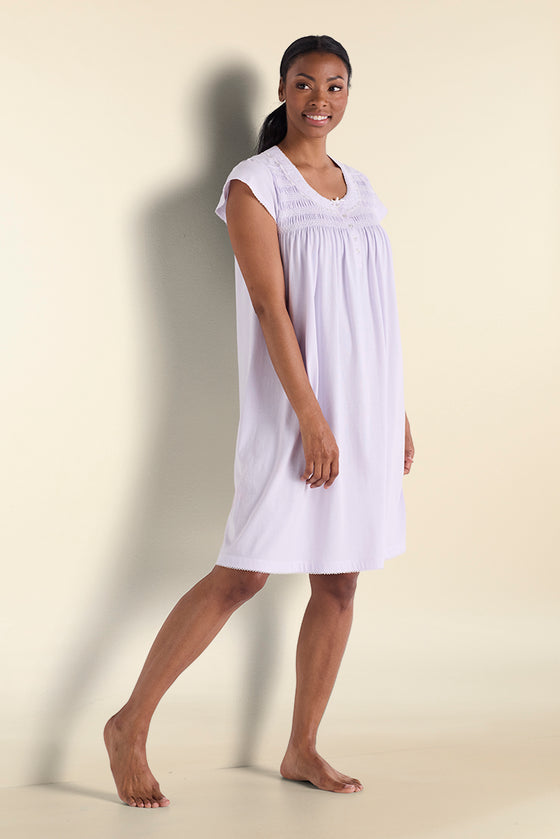 Silkyknit Short Nightgown