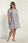 Silkyknit Short Nightgown