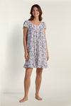 Silkyknit Short Nightgown