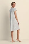 Silkyknit Short Floral Nightgown