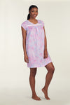 100% Cotton Woven Short Nightgown