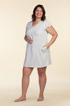 100% Cotton Knit Short Nightgown | Clearance only