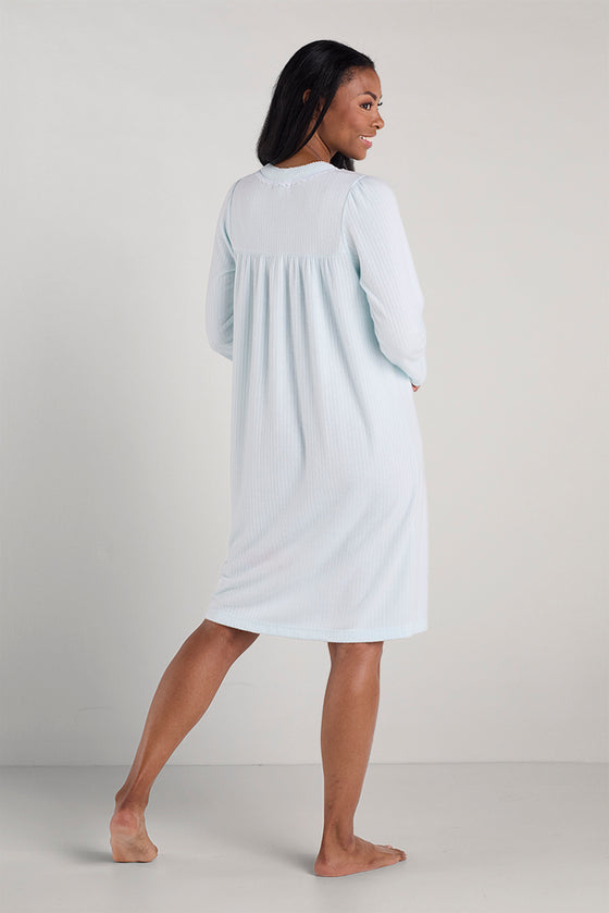 Brushed Honeycomb Short Nightgown