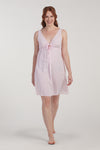Keyhole Fitted Short Nightgown