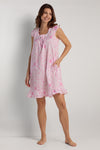 100% Cotton Woven Short Nightgown