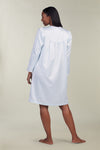 Brushed Back Satin Short Nightgown |Clearance only