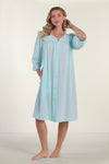 Nylon Tricot Short Robe