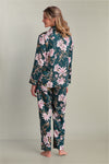 Brushed Back Satin Pajama