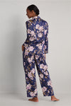 Brushed Back Satin Pajama