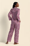 Brushed Back Satin Pajama