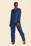 Brushed Back Satin Pajama