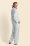 Brushed Back Satin Pajama