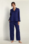 Brushed Back Satin Pajama