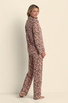 Jersey Knit Tiger Print Pajama Set