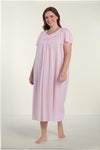 Nylon Tricot Long Nightgown