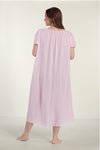 Nylon Tricot Long Nightgown