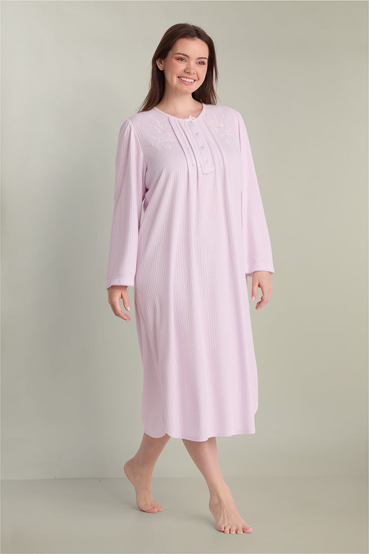 Honeycomb Long Nightgown