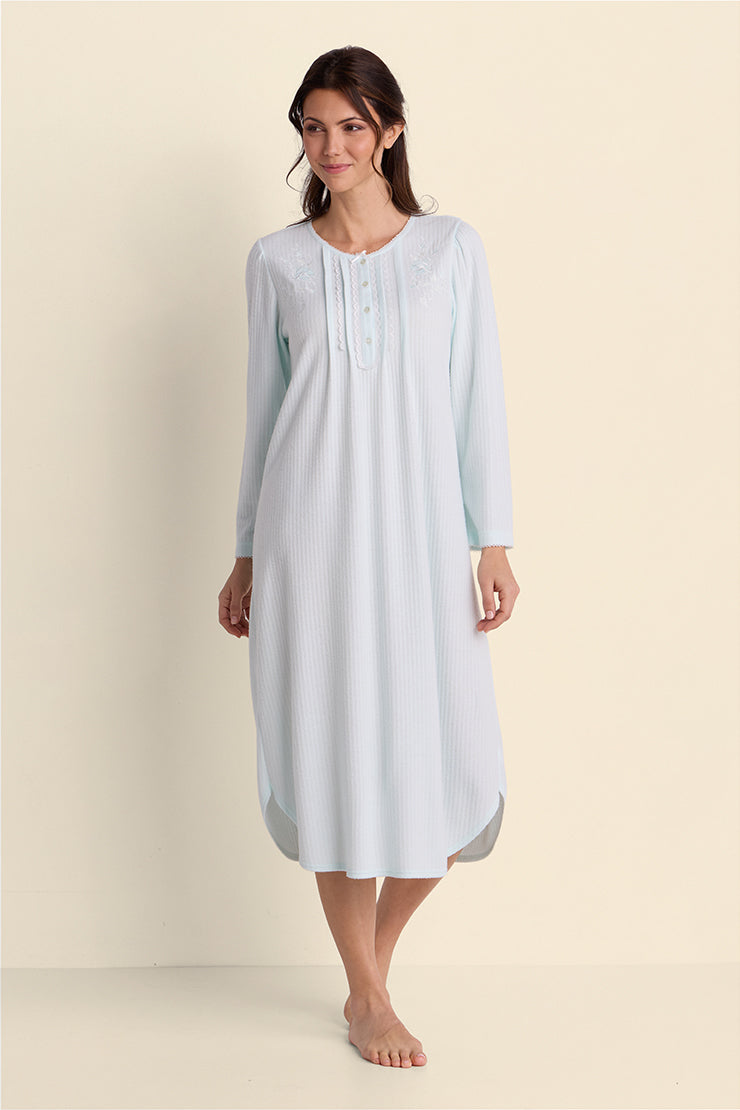 Honeycomb Long Nightgown