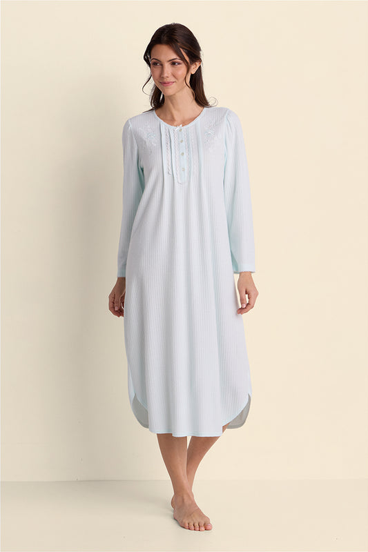 Honeycomb Long Nightgown