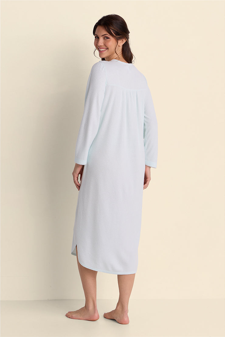 Honeycomb Long Nightgown