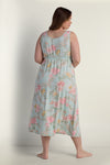 Vintage Knit Long Nightgown