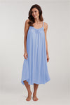 Nylon Tricot Long Nightgown