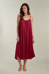 Nylon Tricot Long Nightgown
