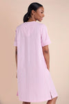 Seersucker Short Robe