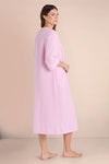 Seersucker Long Robe