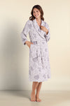 Fleece Long Wrap Robe| Clearance only