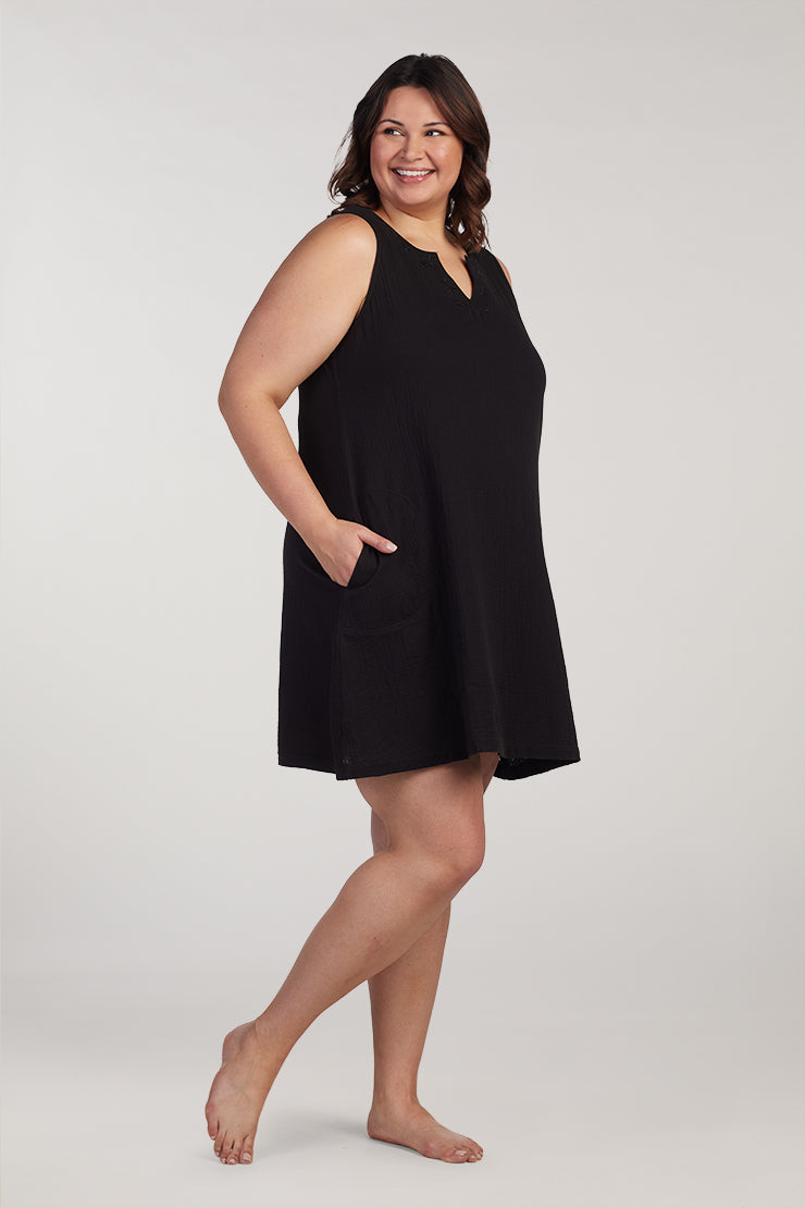 Gauze Short Robe | Clearance only – Miss Elaine Store