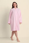 Brushed Back Terry Short Robe