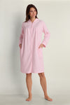 Brushed Back Terry Short Robe
