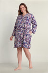 Interlock Knit Short Robe