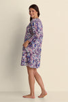 Interlock Knit Short Robe