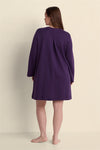 Quilt-In-Knit Short Robe