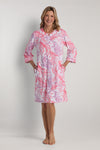 Interlock Knit Short Robe