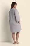 Quilt-In-Knit Short Robe
