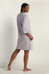 Quilt-In-Knit Short Robe