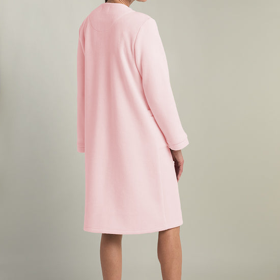 short fleece dressing gown Fleece Short Dressing Gown | GREY | Dressing Gowns
