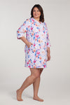 Interlock Knit Short Robe | Clearance only