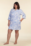 Quilt-In-Knit Short Robe | Clearance only