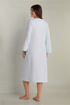 Brushed Back Terry Long Robe