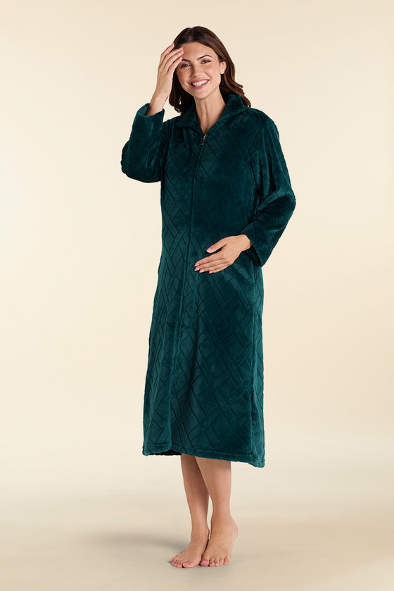 Fleece Long Robe