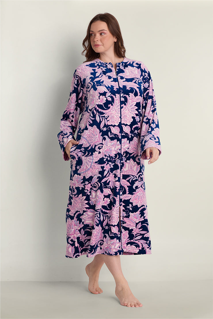 Fleece Long Robe