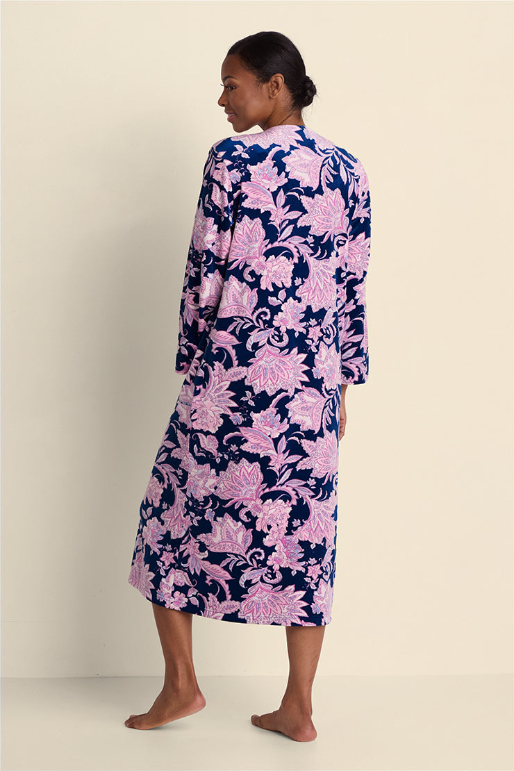 Fleece Long Robe